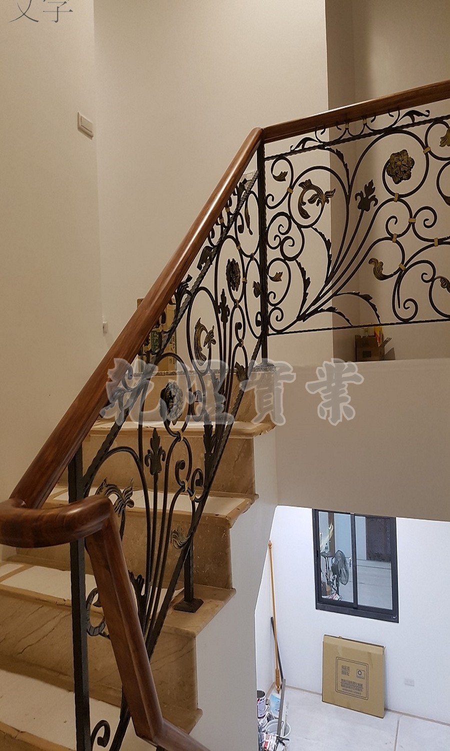 樓梯鍛造扶手0159