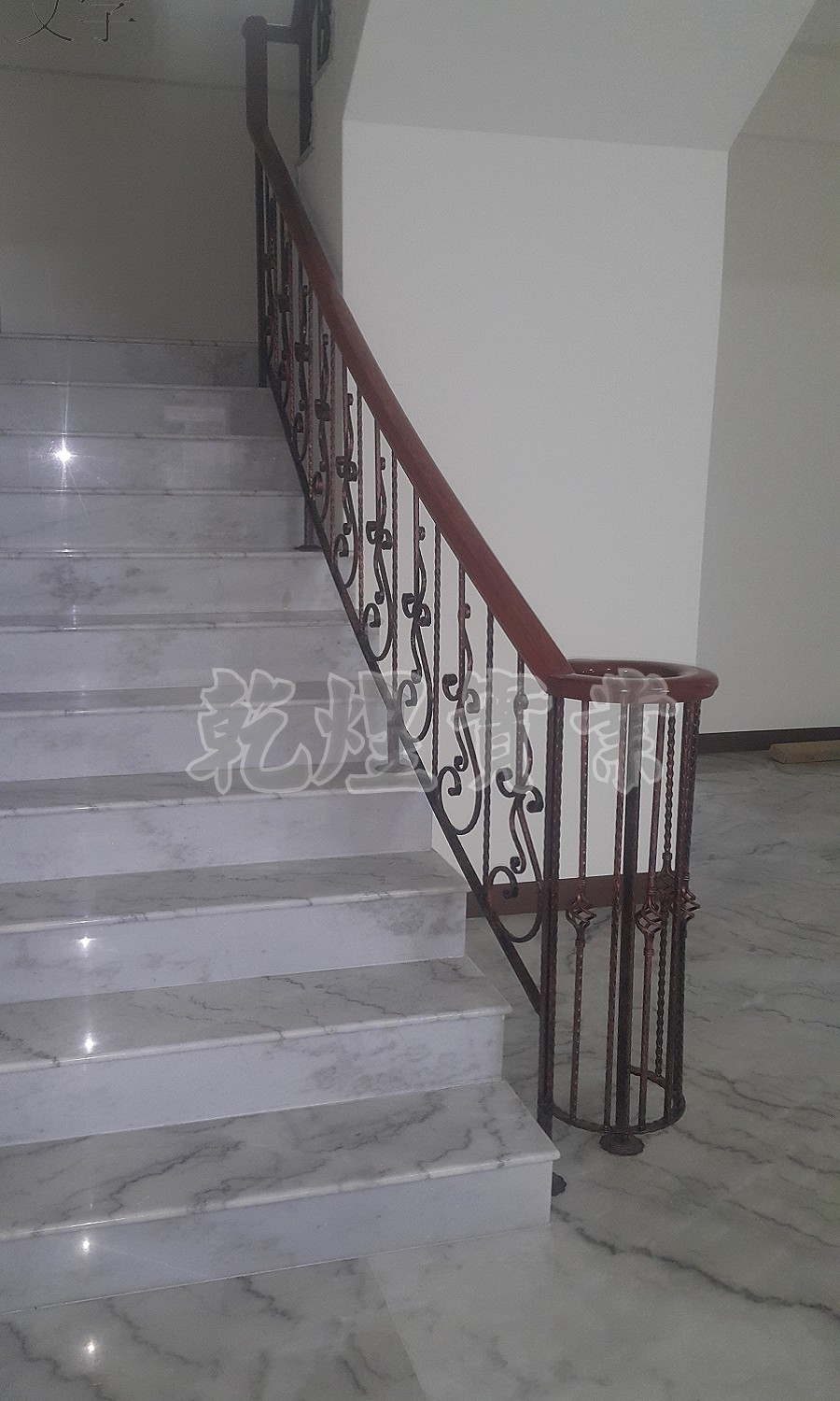 樓梯鍛造扶手0012