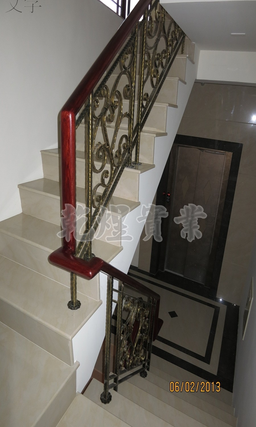 客製化鍛造扶手0168