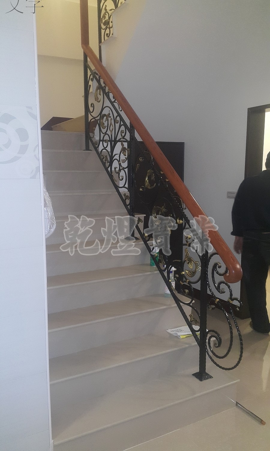 樓梯鍛造扶手0026