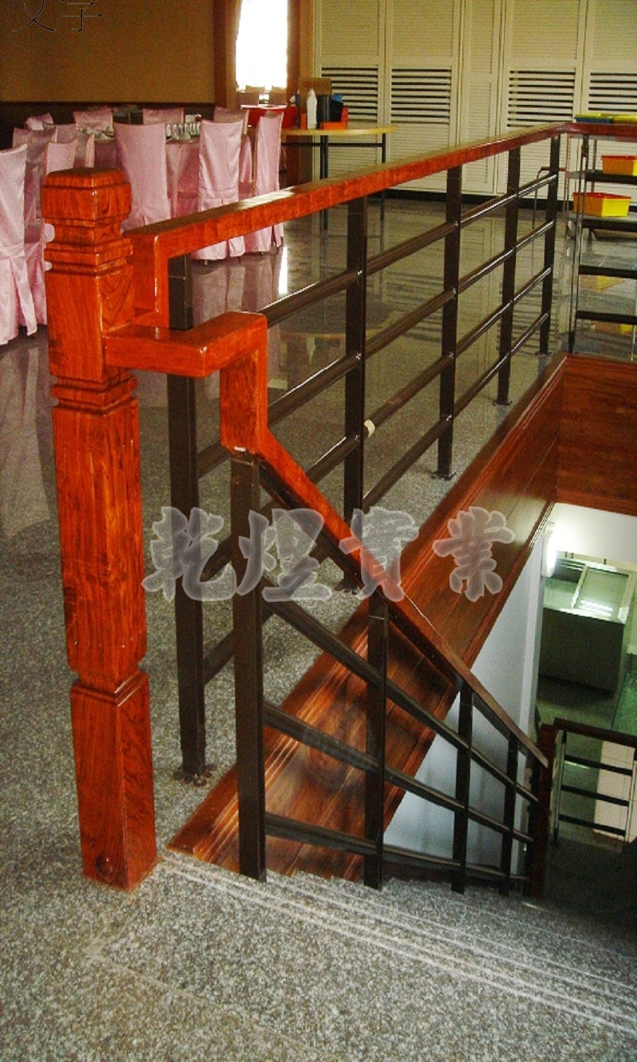 日式鐵件扶手0231