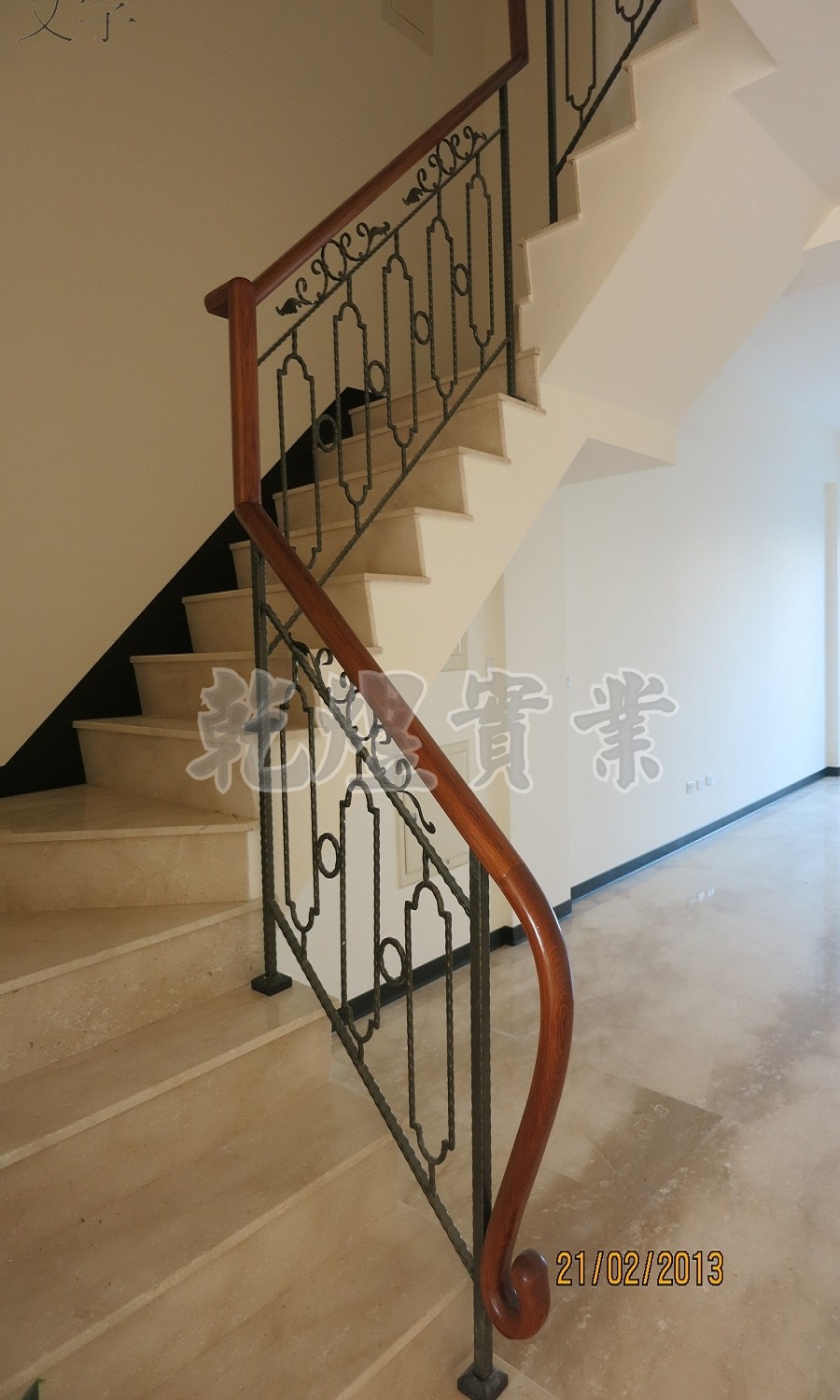 純手工鍛造扶手0054