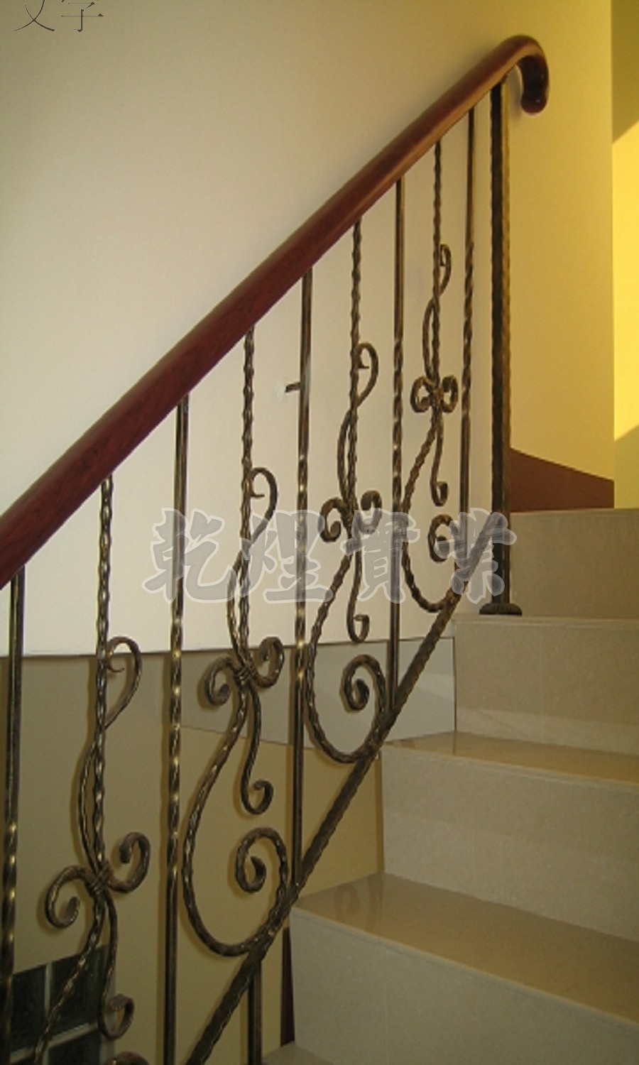 純手工鍛造扶手0146