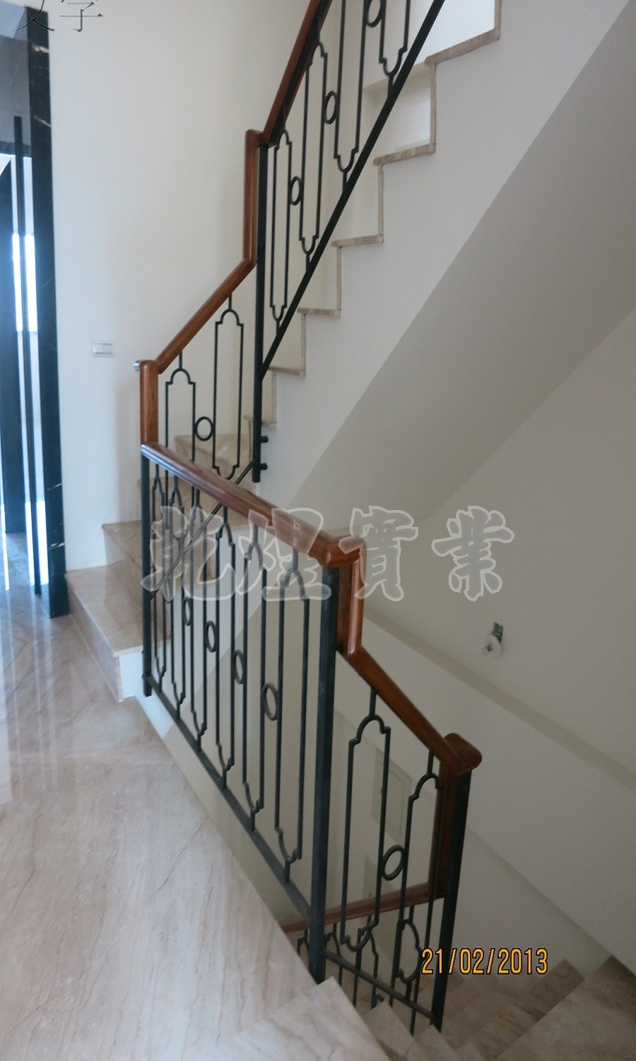 純手工鍛造扶手0051