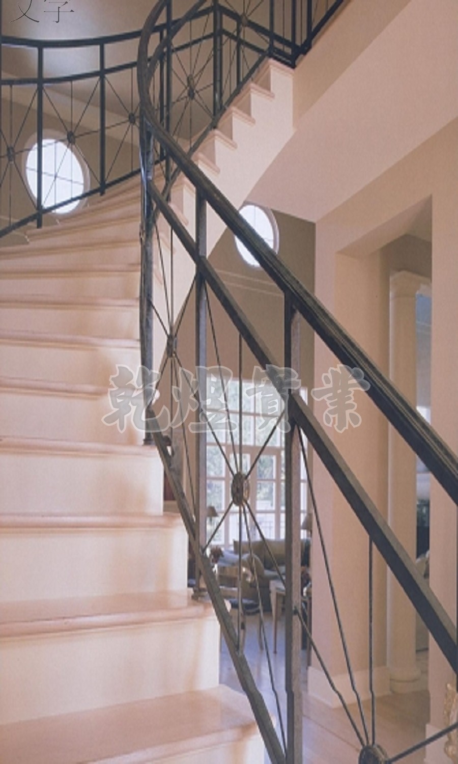 樓梯藝術扶手0123