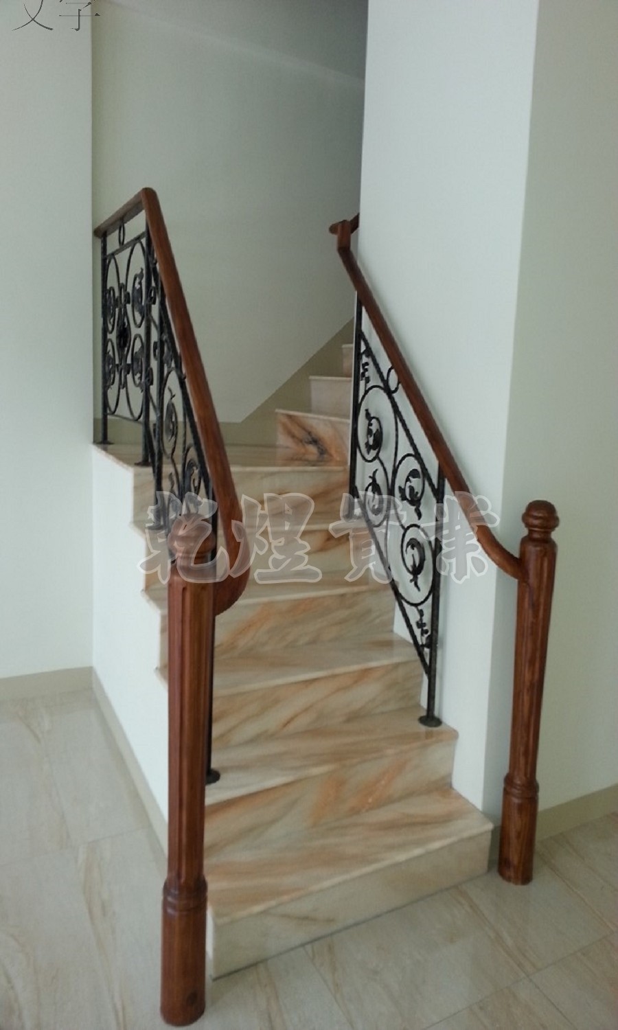 藝術鍛造扶手0034