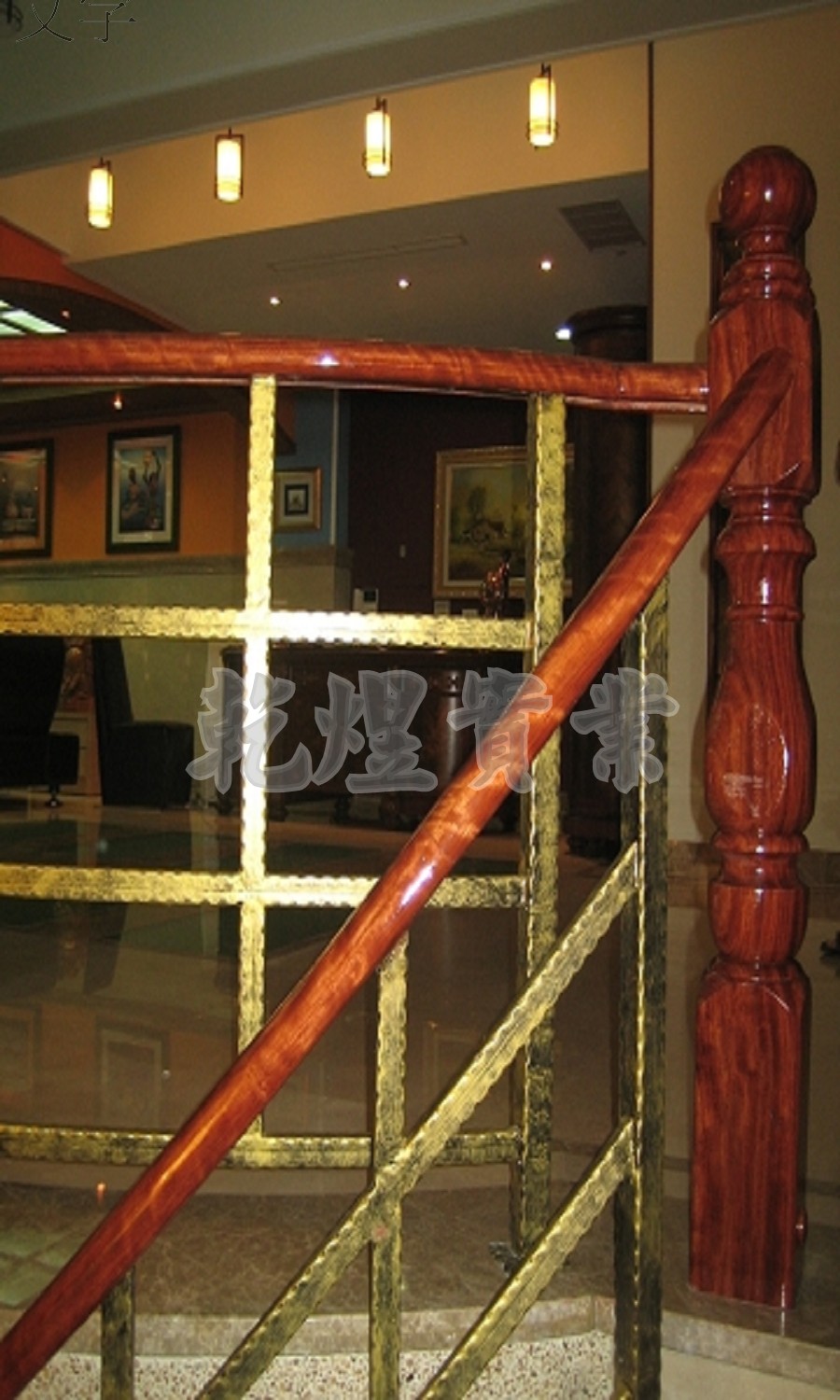 純手工鍛造扶手0009