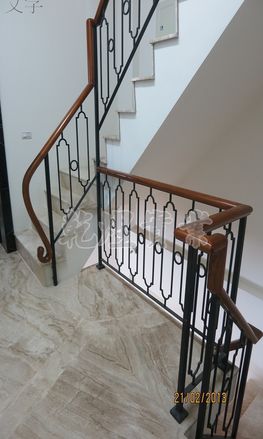 純手工鍛造扶手0029