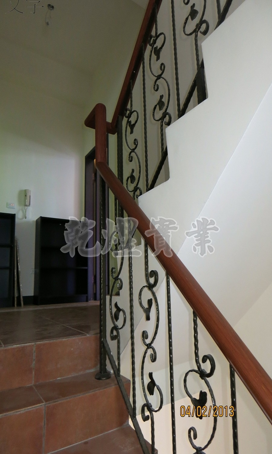 客製化鍛造扶手0158