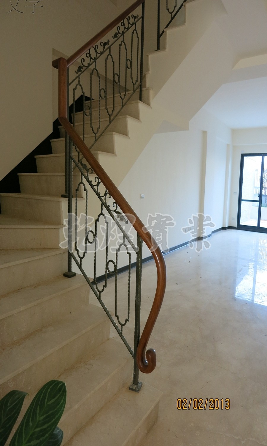 客製化鍛造扶手0156