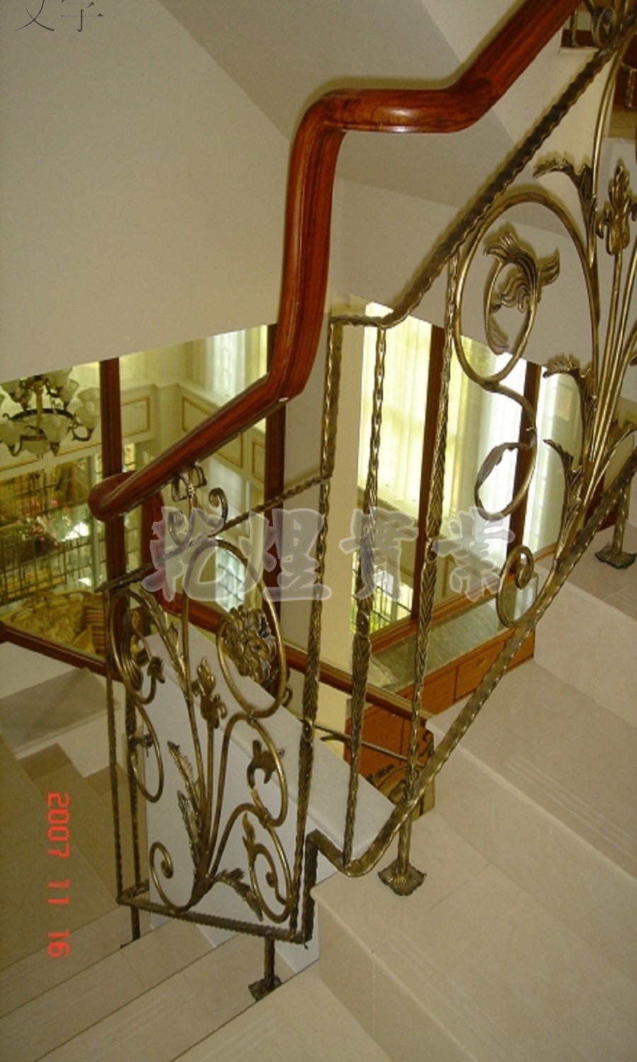 客製化鍛造扶手0070