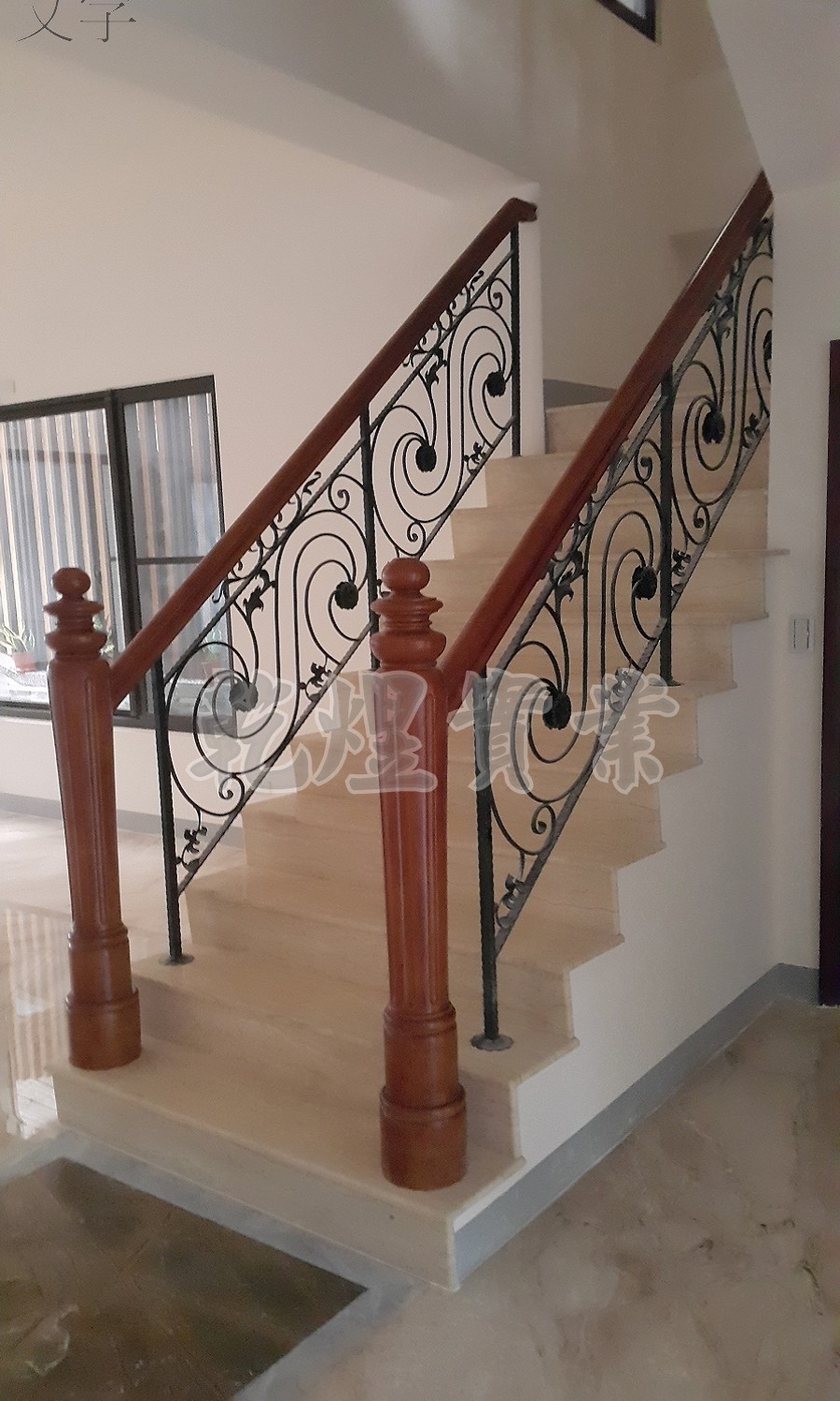 樓梯鍛造扶手0065