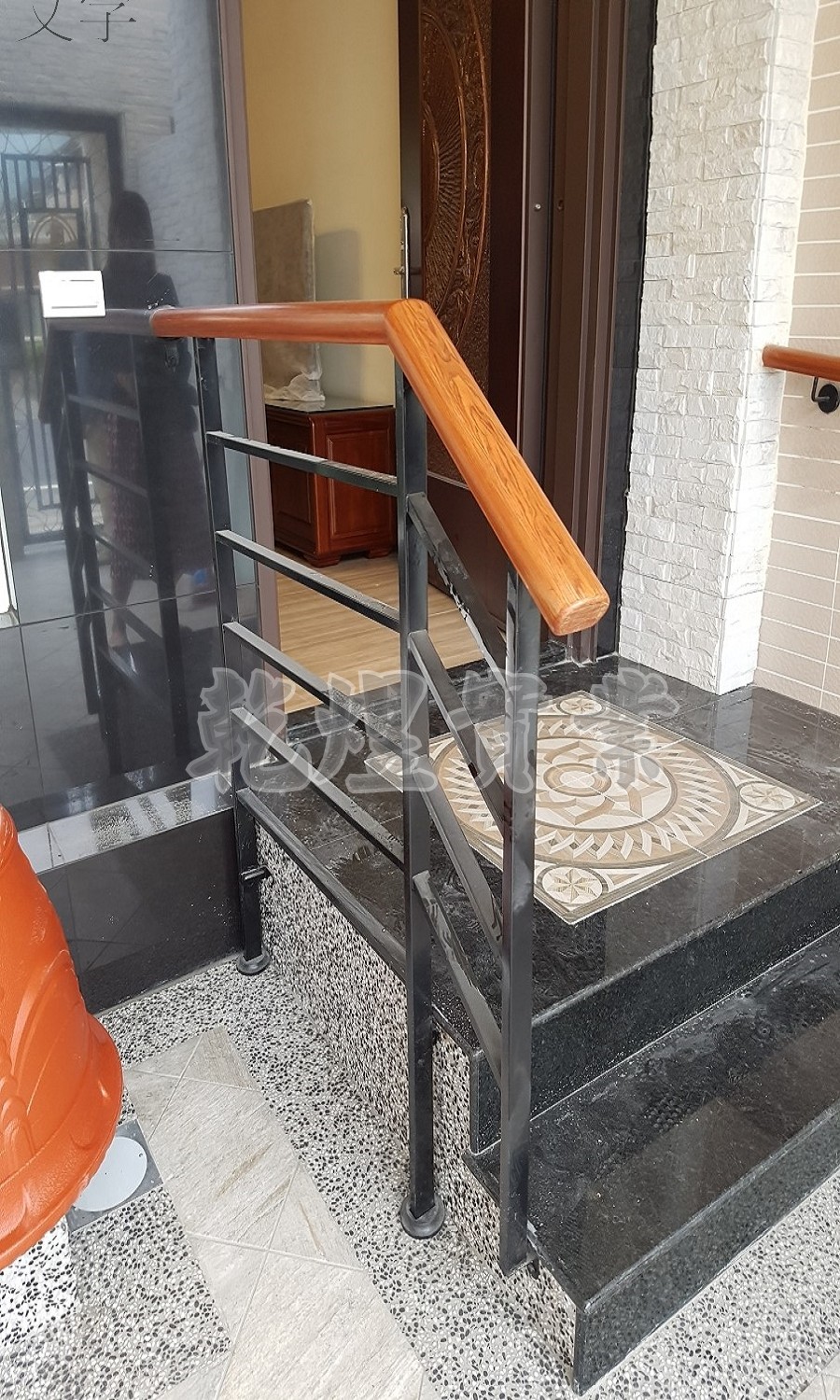 日式鐵件扶手0138