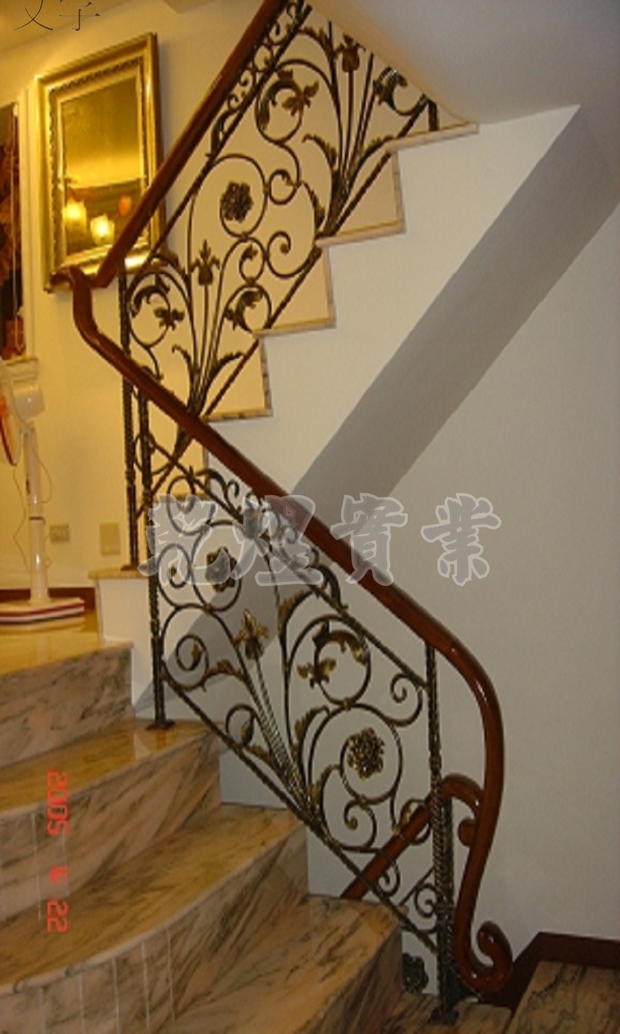樓梯藝術扶手0132