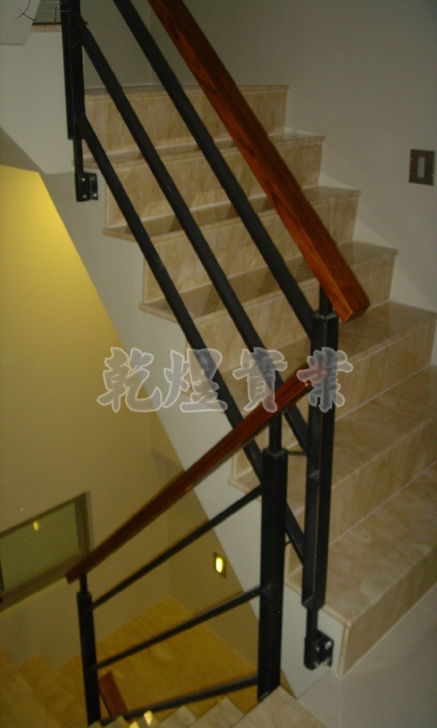 日式鐵件扶手0254