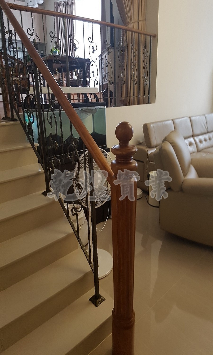 樓梯藝術扶手0022