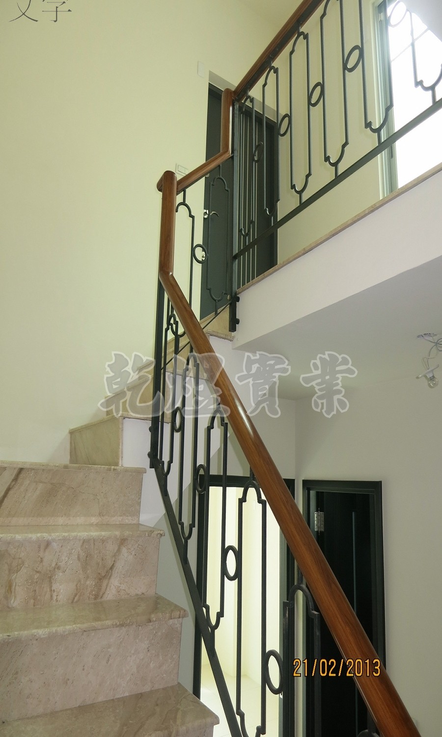 純手工鍛造扶手0048