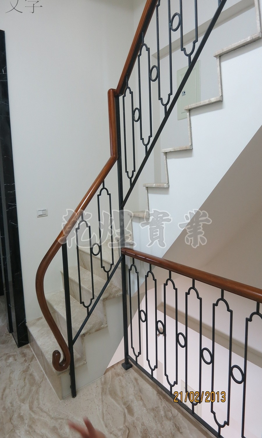 純手工鍛造扶手0026