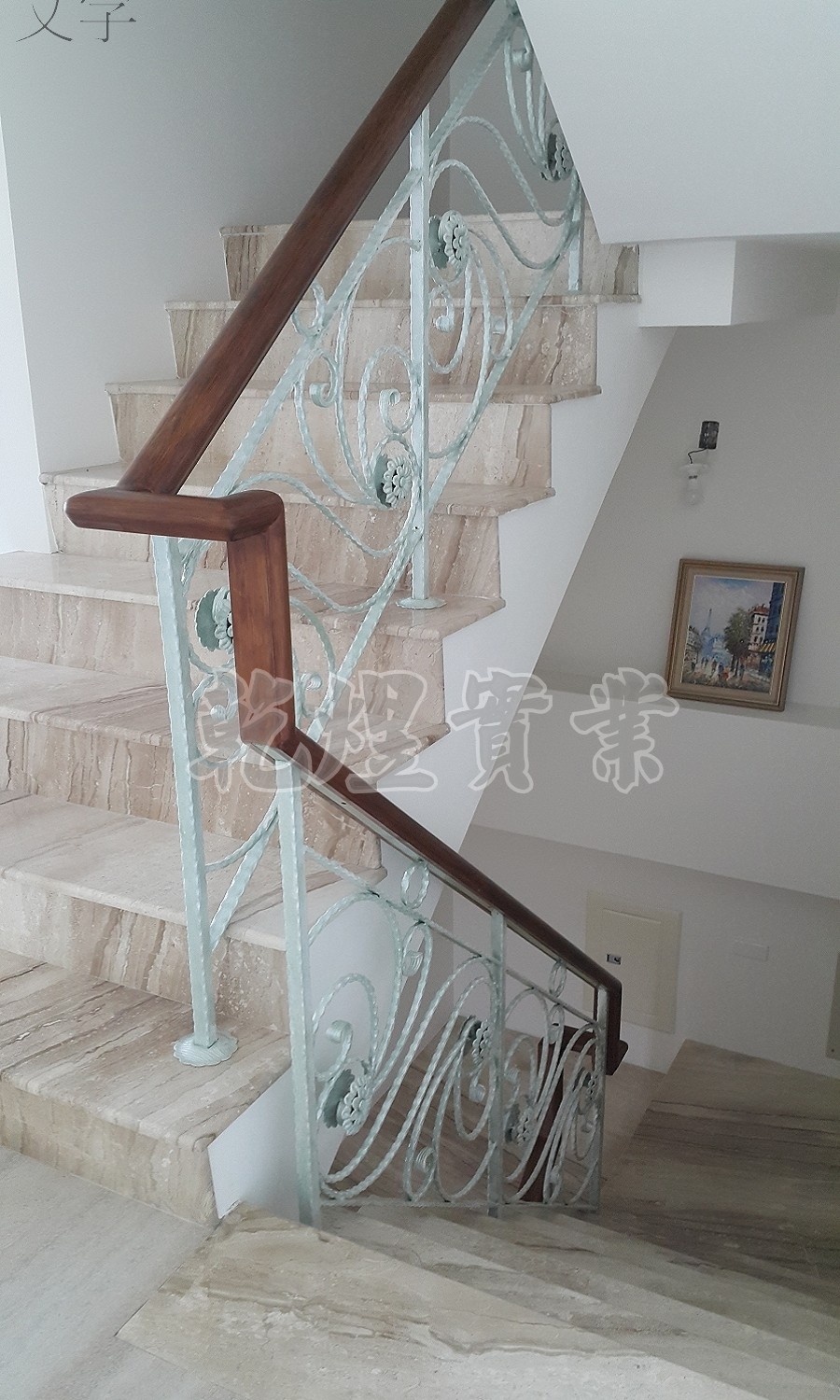 樓梯鍛造扶手0053