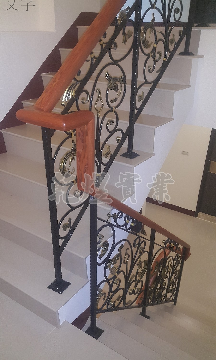 樓梯鍛造扶手0018
