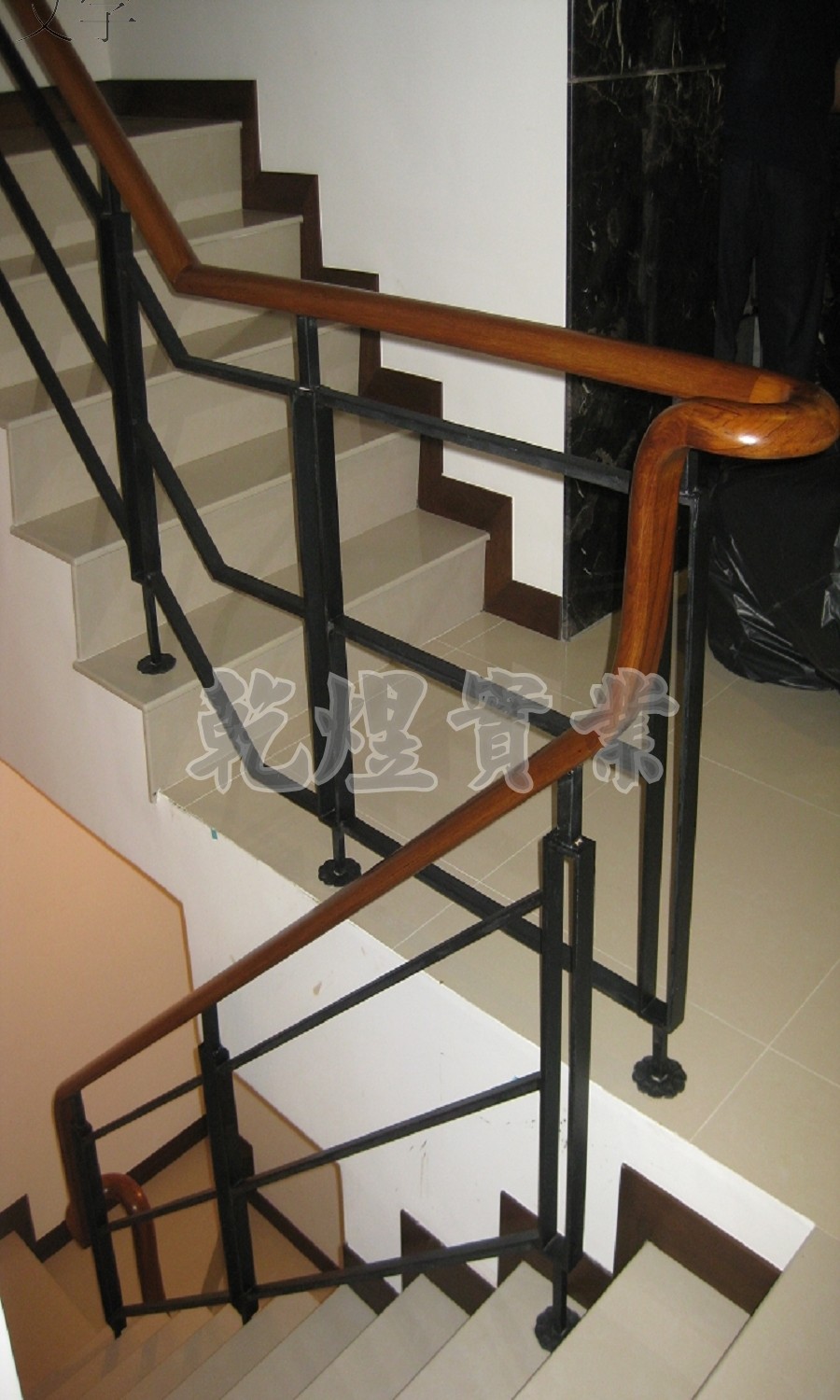 日式鐵件扶手0344
