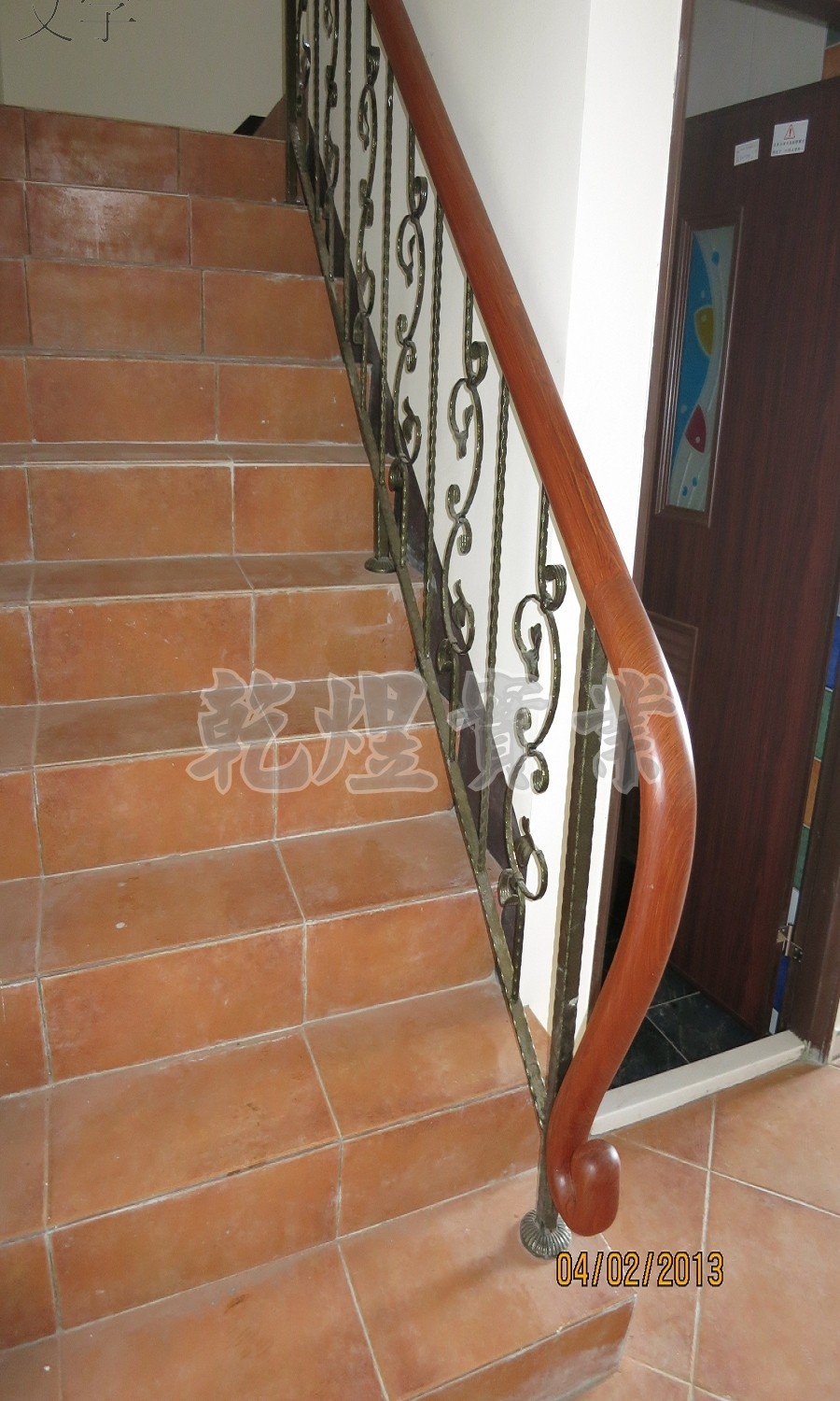 客製化鍛造扶手0160