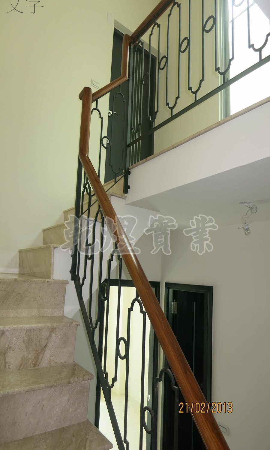 純手工鍛造扶手0047