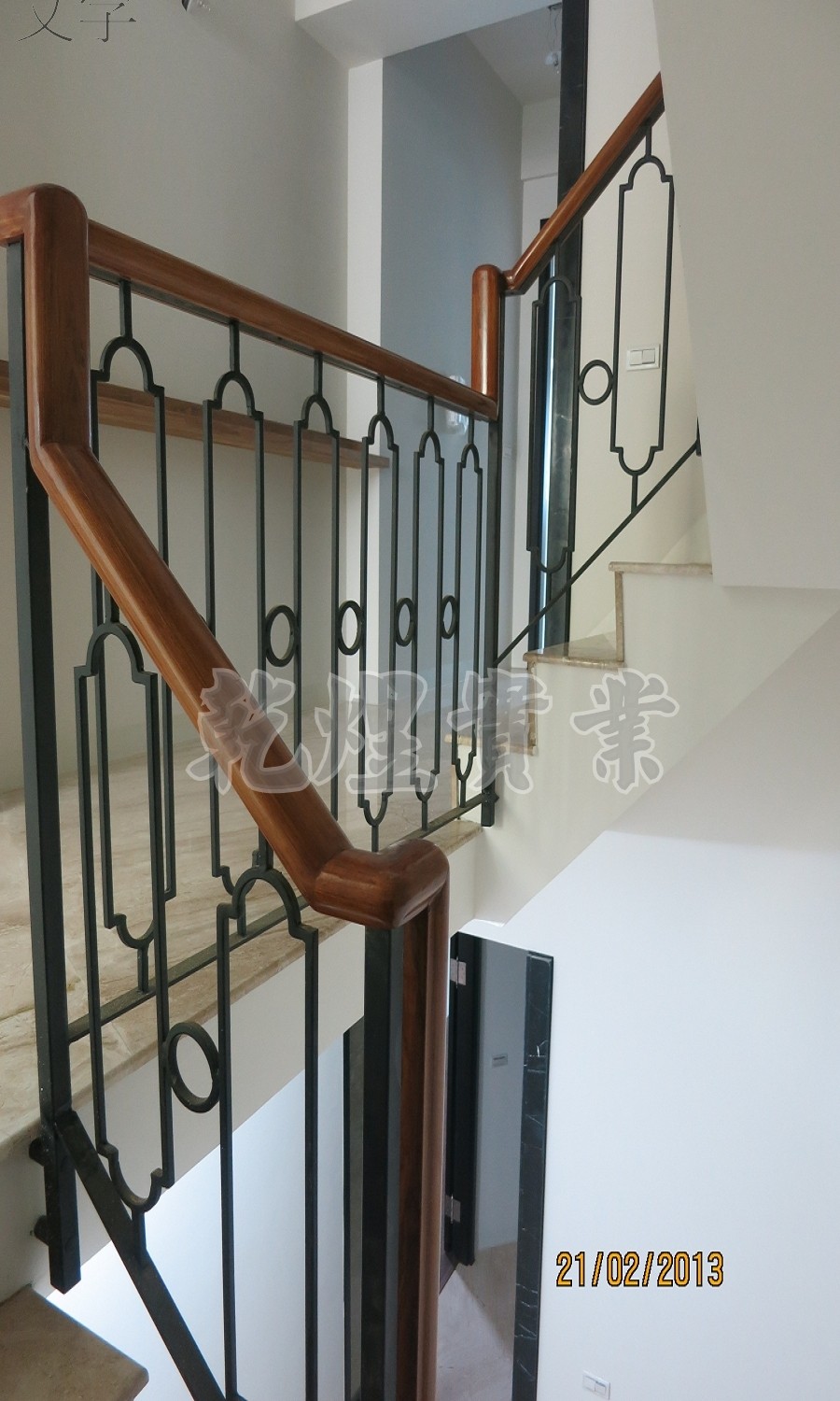 純手工鍛造扶手0037