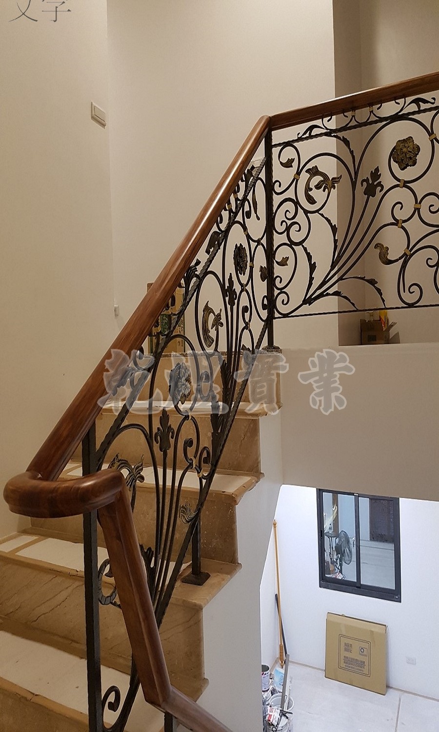 樓梯鍛造扶手0161