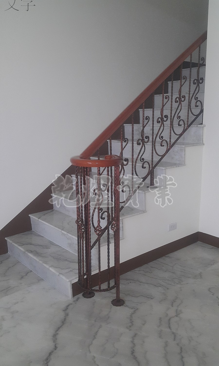 樓梯鍛造扶手0003