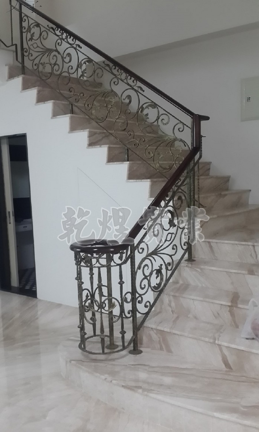 藝術鍛造扶手0023