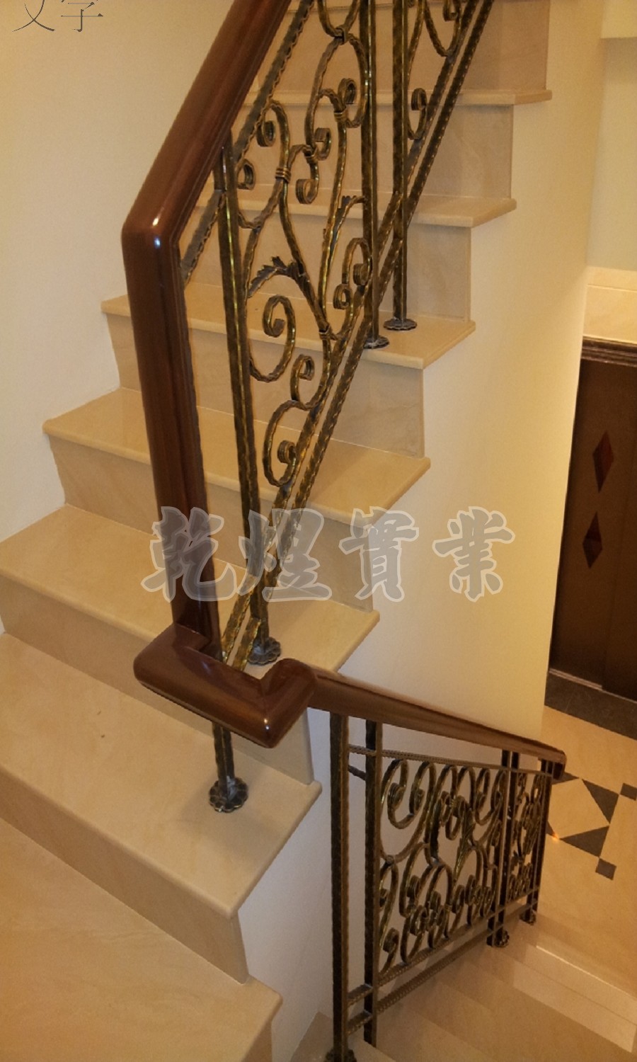 鍛鐵扶手0123