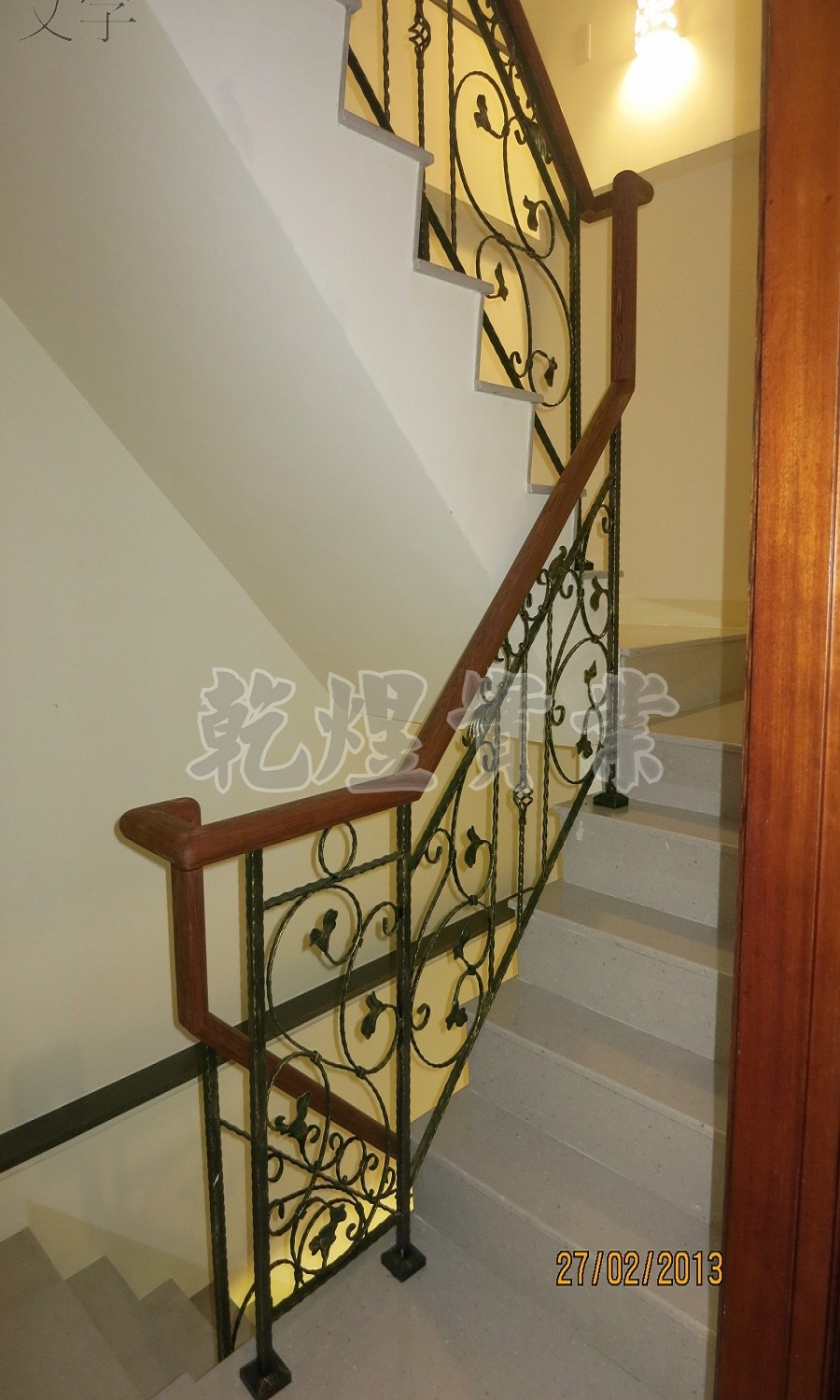 純手工鍛造扶手0073