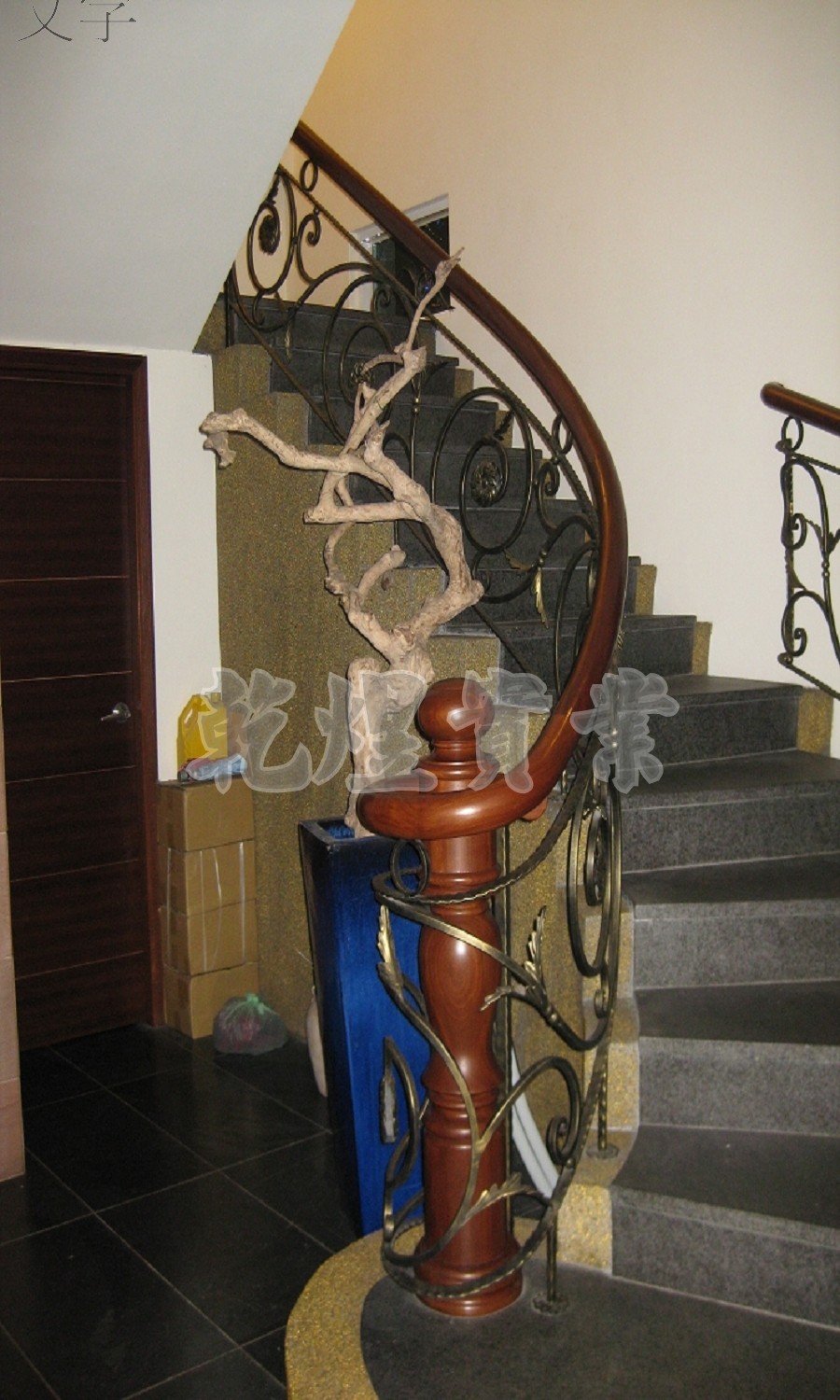 純手工鍛造扶手0040