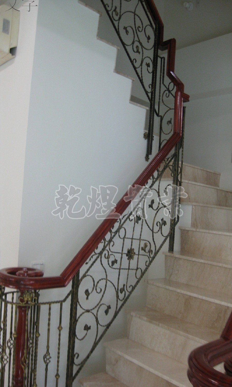 純手工鍛造扶手0095