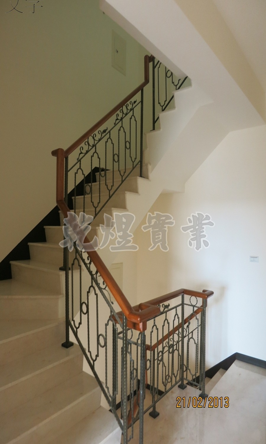 純手工鍛造扶手0058