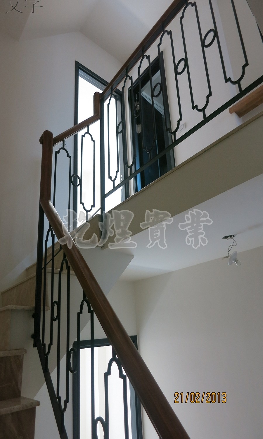 純手工鍛造扶手0043