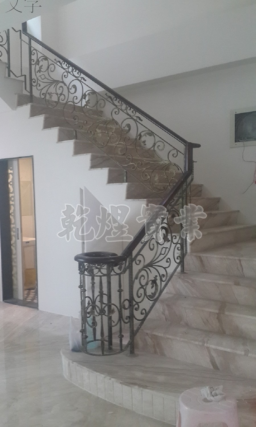 藝術鍛造扶手0006