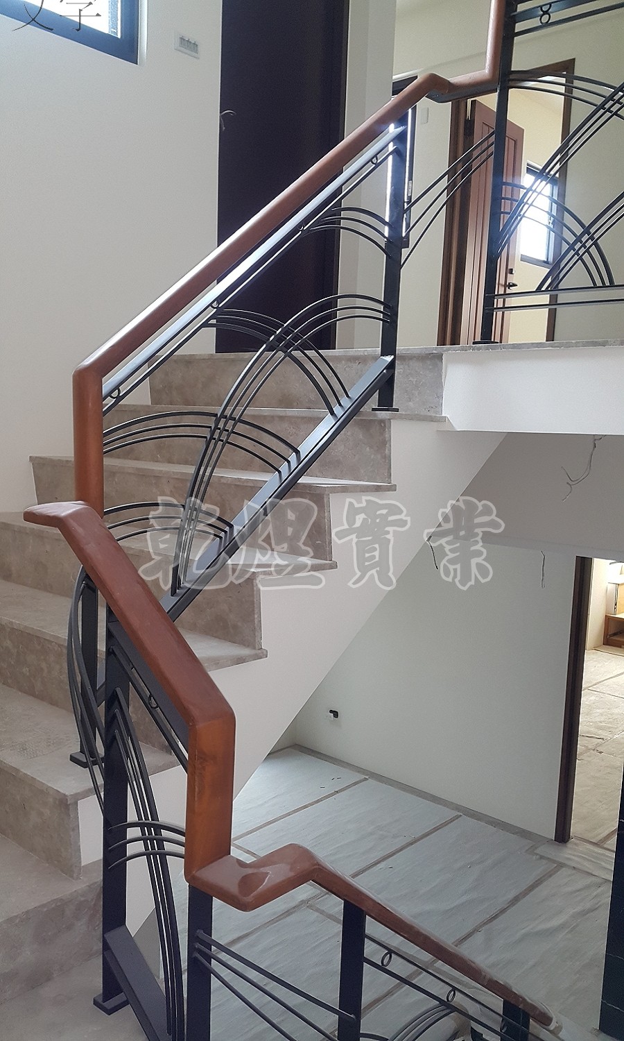 日式鐵件扶手0067