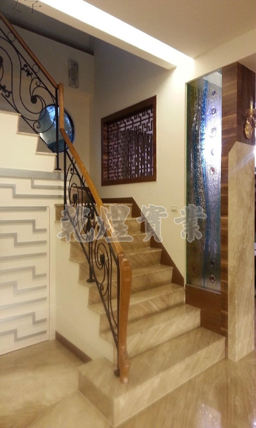 藝術鍛造扶手0017