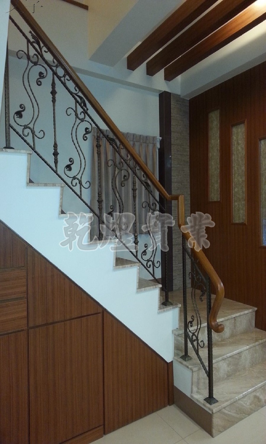 藝術鍛造扶手0043