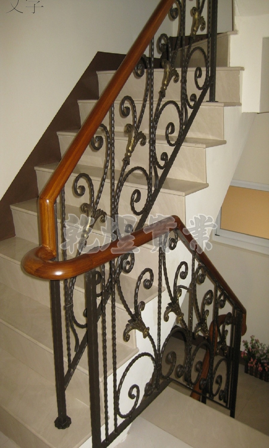 純手工鍛造扶手0066