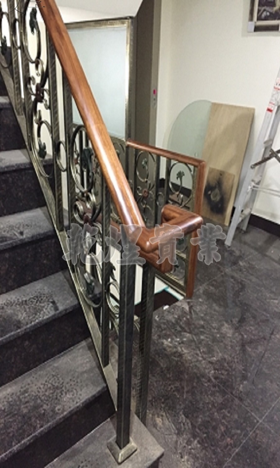 鍛鐵扶手0072