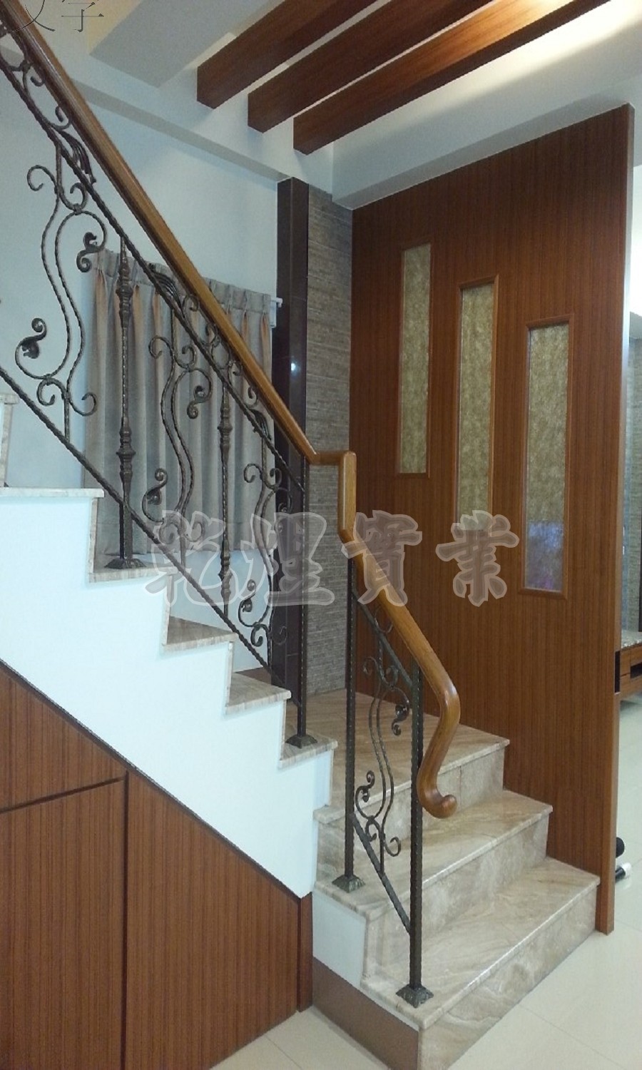 藝術鍛造扶手0041