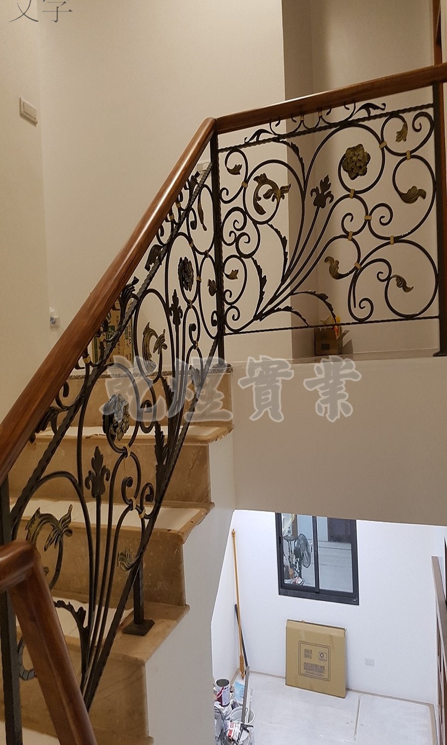 樓梯鍛造扶手0153