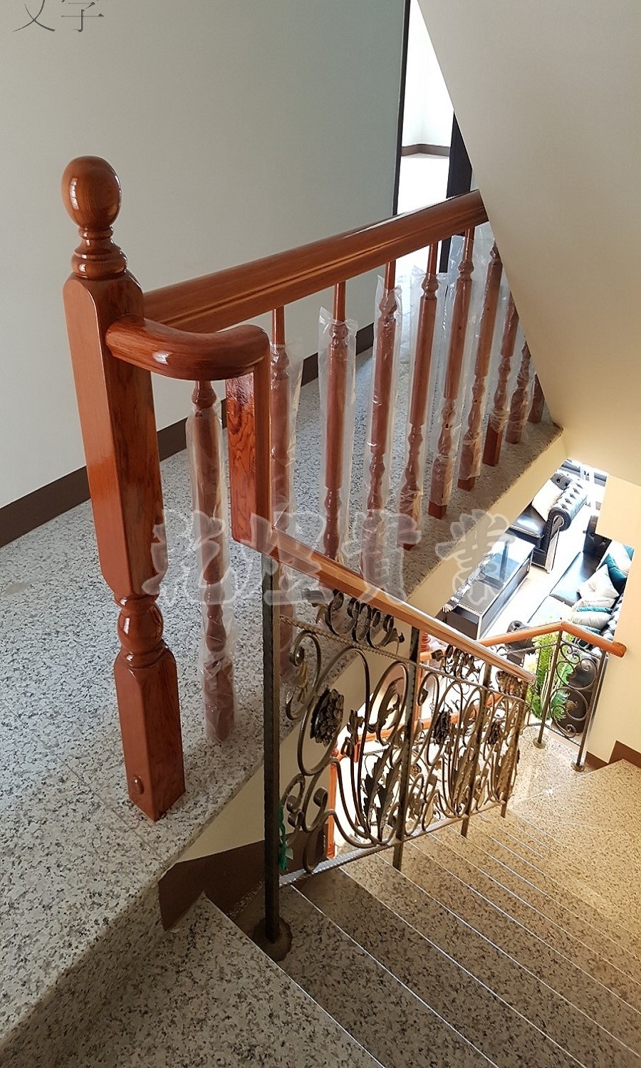 樓梯鍛造扶手0196