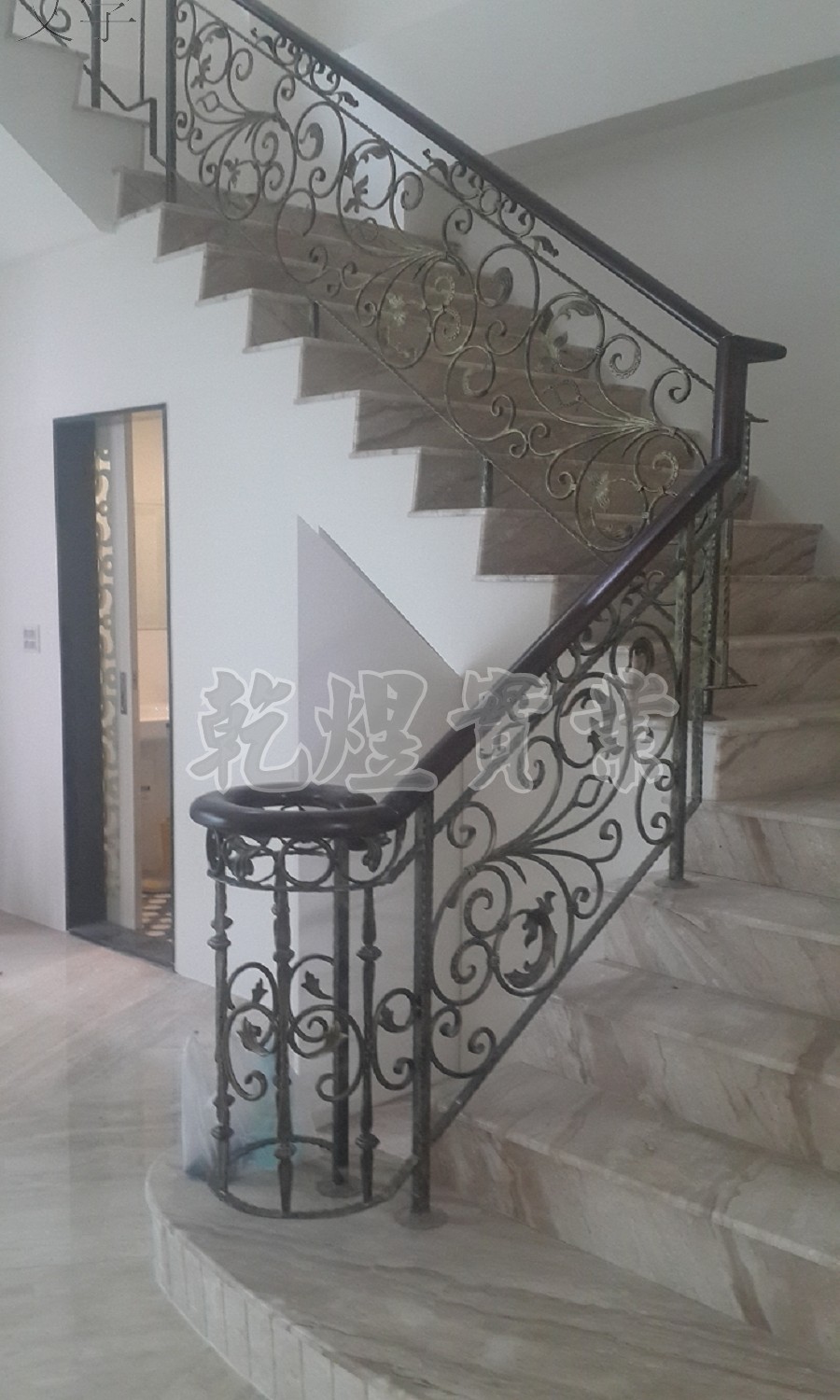 藝術鍛造扶手0004