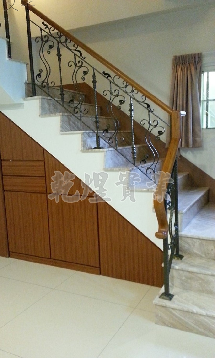 藝術鍛造扶手0012