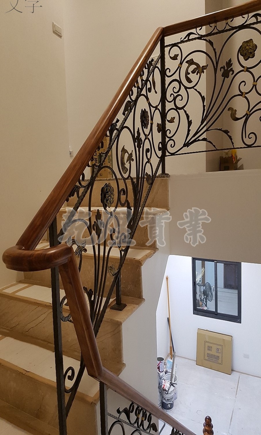 樓梯鍛造扶手0156