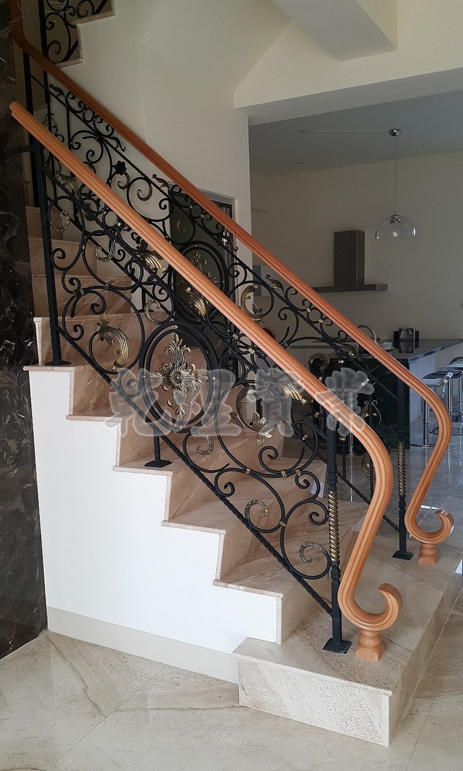 藝術鍛造扶手0098